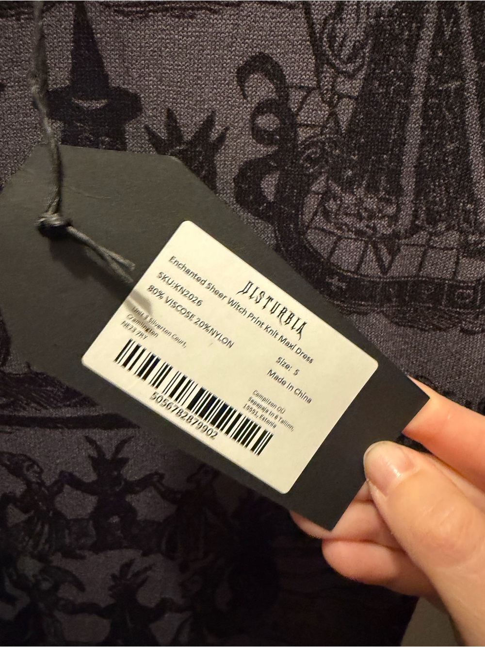 Disturbia Enchanted Witch Maxi Dress - Picture 6 of 6